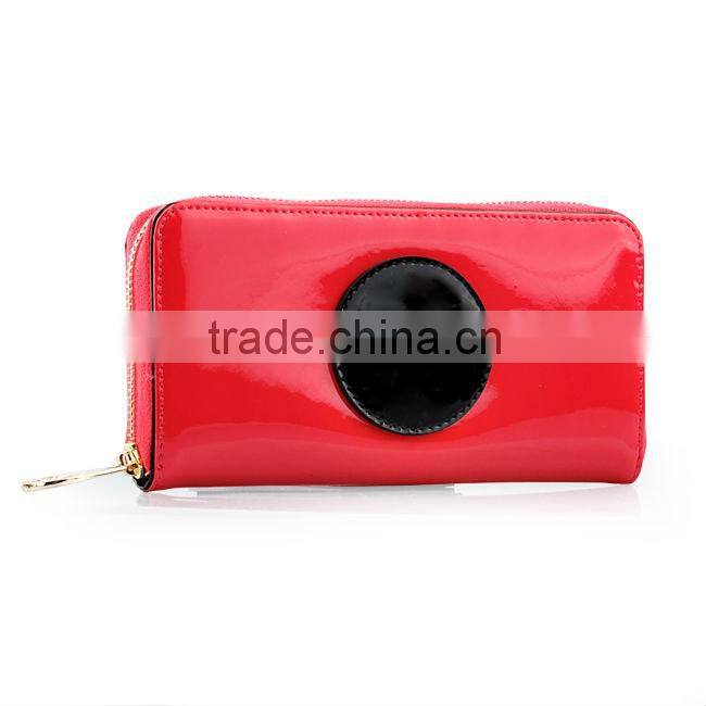 Tu-6-2015 Latest lady monedero, silicone designer wallet fashion branded purses for women