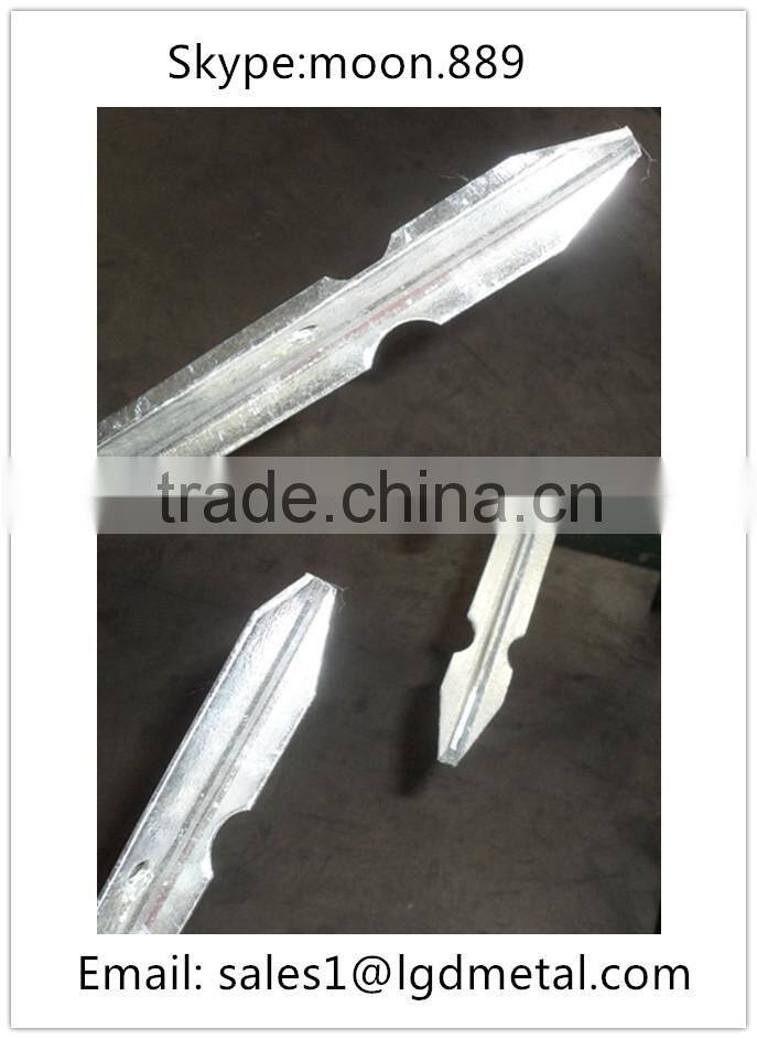 Hot factory of steel mesh T POST for sale