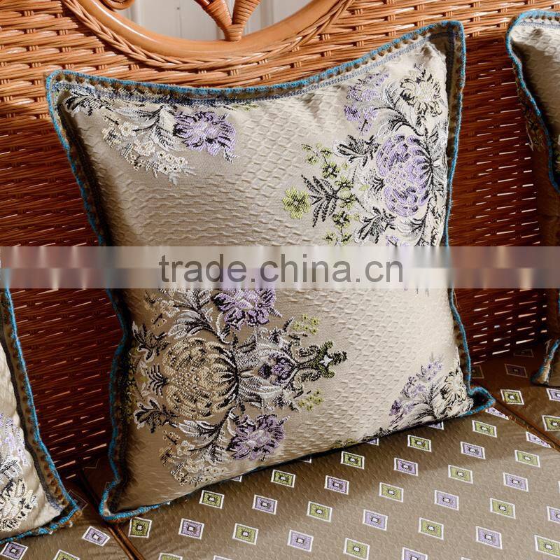 2015 High Quality Indoor bamboo Cane 123 sofa sets Vintage Rattan Furniture for salon