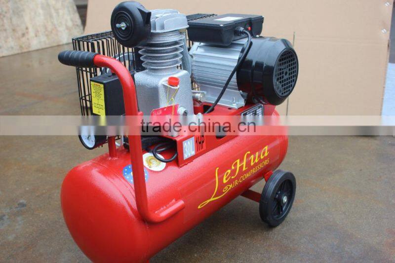 belt driven 1hp 750w one stage mobile piston air compressor Z-0.036/8