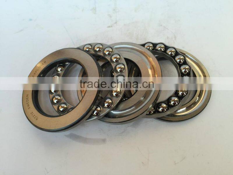 52212 Bearing 50x95x46 mm Double Direction Thrust Ball Bearing