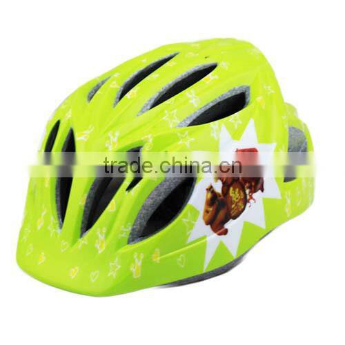 lovely children safety sport riding skating bike bicycle helmet