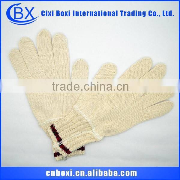 China wholesale high quality modern design working glove,health work safety cotton gloves