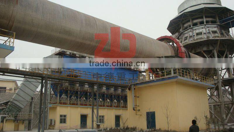2014 new Cement rotary kiln for cement plant , cement making machinery with competitive price by Luoyang Zhongde