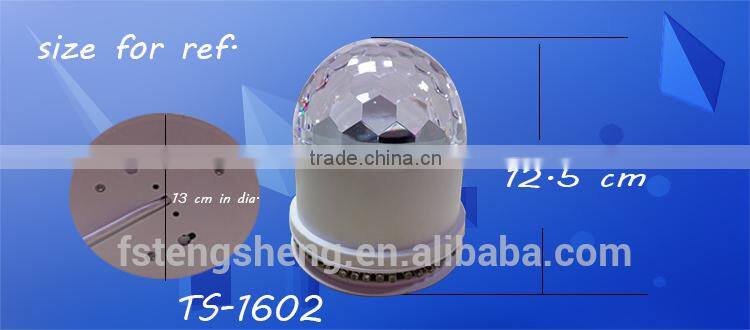 Remote Control RGB LED Crystal Ball Light Mini Magic Ball(CE&RoHS Compliant)
