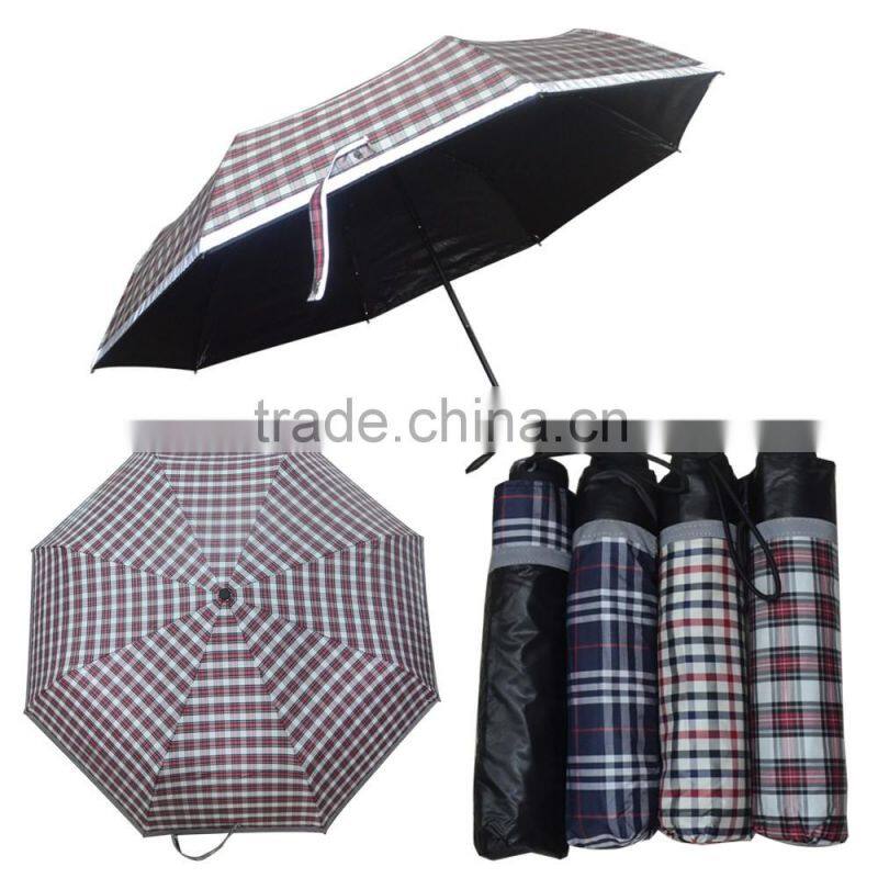 Automatic 3 Fold Mens Travel Retractable Automatic Umbrella