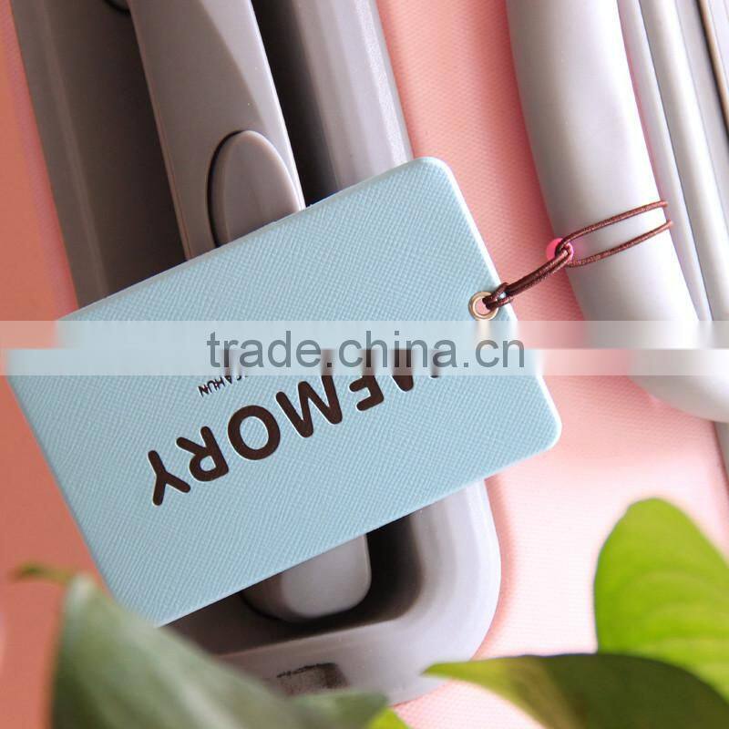 beauty custom logo printing pvc necklace display hang tag