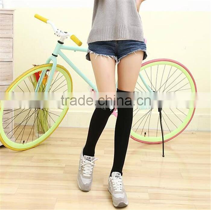 knee high socks women school young girls sock,wholesale red white cat design socks
