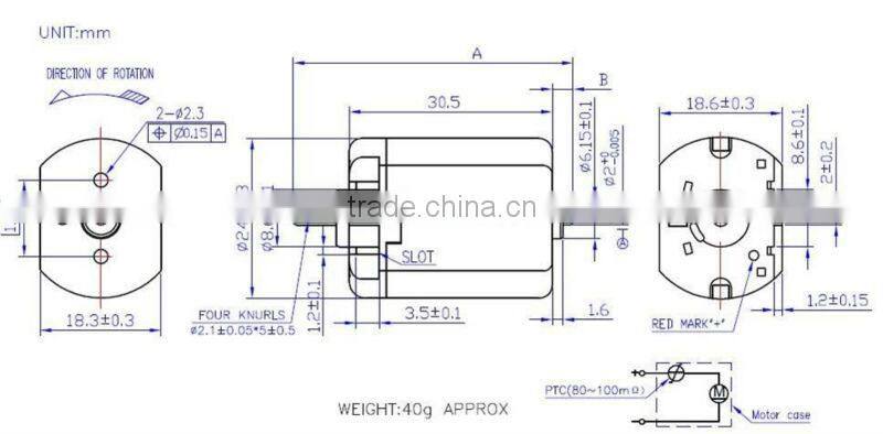 12V dc motor,FT-280SA,used for door lock