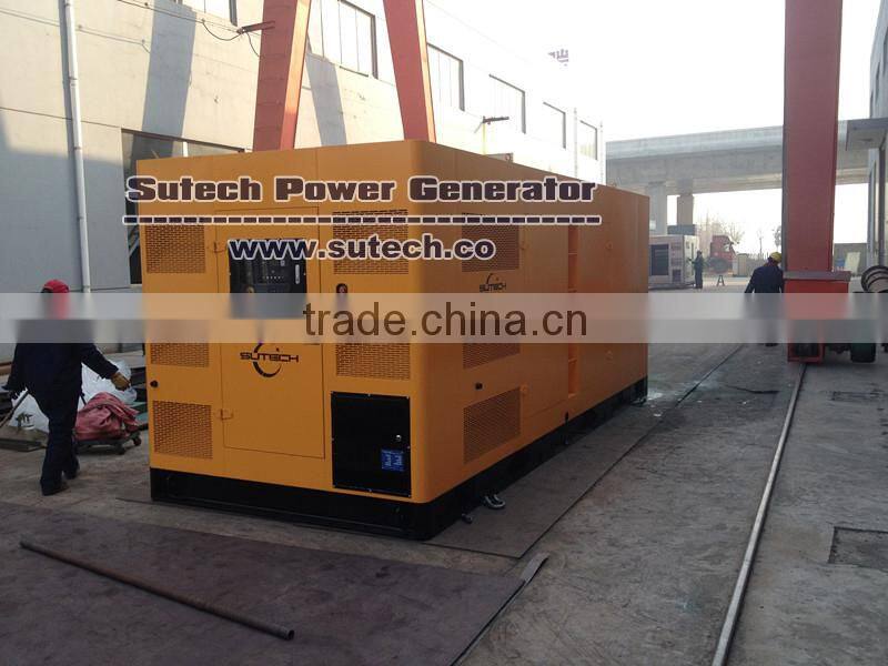 Cummins KTA38-G4 1000Kw 60hz silent generator, automatic type, 460V/480V