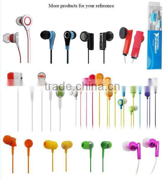 3.5mm In-Ear Earbuds Mic Stereo Earphone