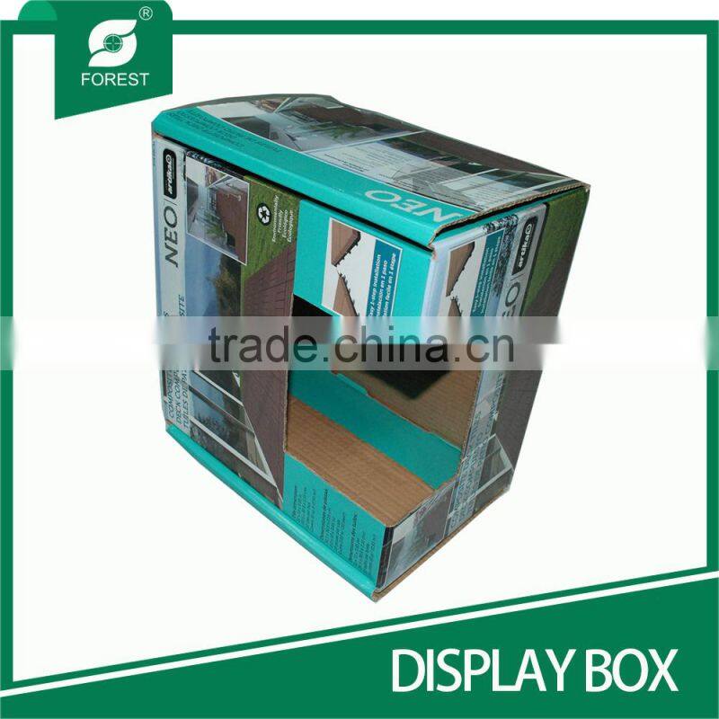 CUSTOM ACCEPT ORDER FOLED CORRUGATED DISPLAY BOX FOR HOME APPLIANCE
