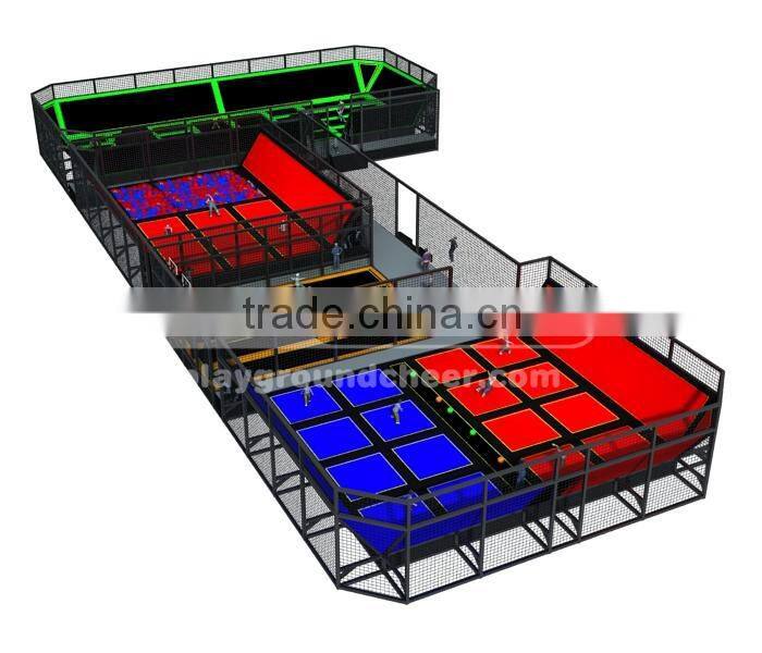 Cheer Amusement CH-ST150025 Playground Equipment Big Trampoline Park