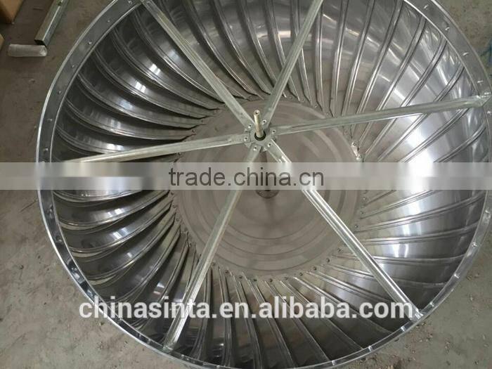 Stainless steel no power roof ventilation fan made in China