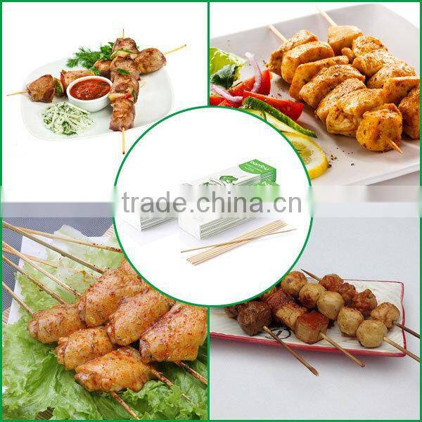 Favorable price new design bamboo skewers 25cm