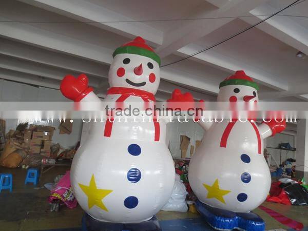 inflatable christmas snowman/large snowman decorations