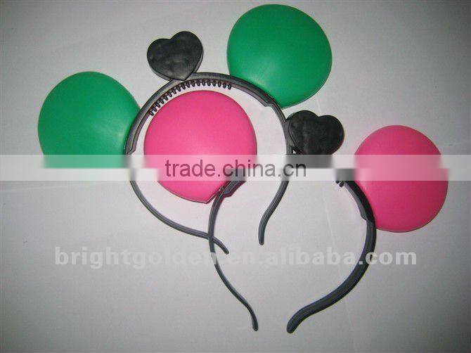 Party decoration led head bopper mickey mouse ear