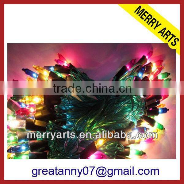 yiwu china supplier purple light transformer christmas tree lights indoor decoration led tree lighting