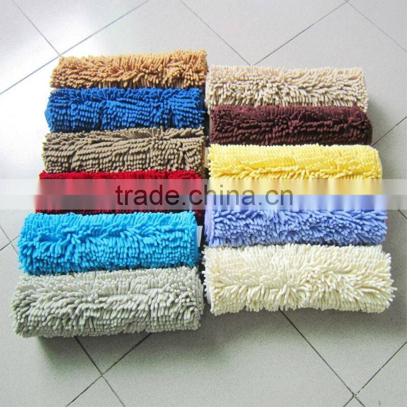 microfiber chenille fashion bath rug
