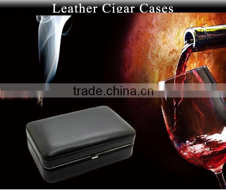 Shenzhen genuine leather cigar case cigar humidor