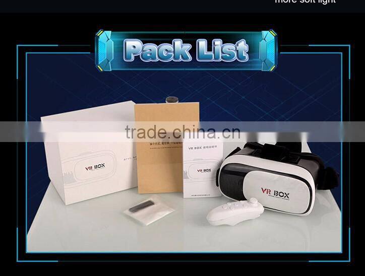 2016 New Products Adjustable VR 3D Glasses For Blue Film Sex Video Google