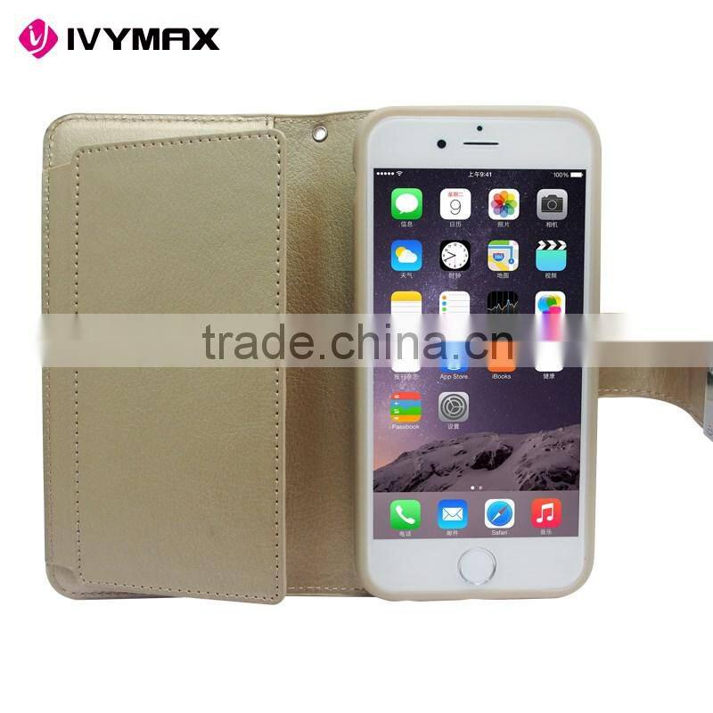 Guangzhou factory wholesale cheap price mercury PU leather rich diary cover case for iphone 6 wallet case