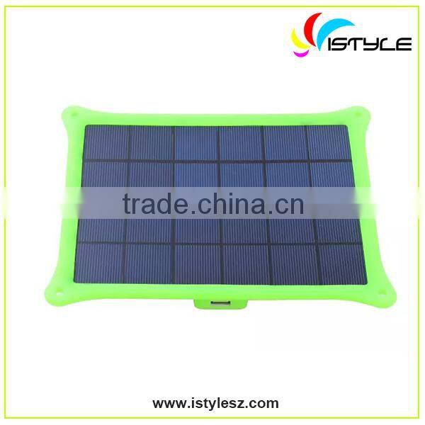 6v 4w solar panel portable, solar charger for mobile phone