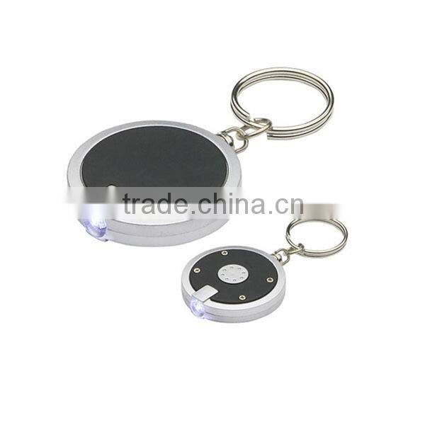 Promotional Mini Torch 1 LED Keychain With Light