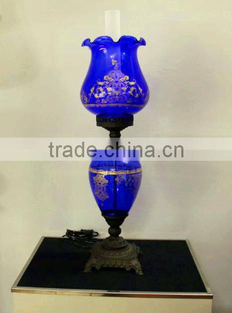 Classical Hand Blown Glass Table lamp Hot sale in middle east