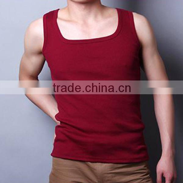 Mens gym wear, fitness vest, men gym tank tops