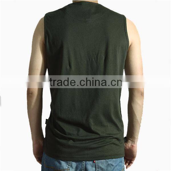 Small V-neck T Shirt Fashion Tank Top Mens (lyt-060088)