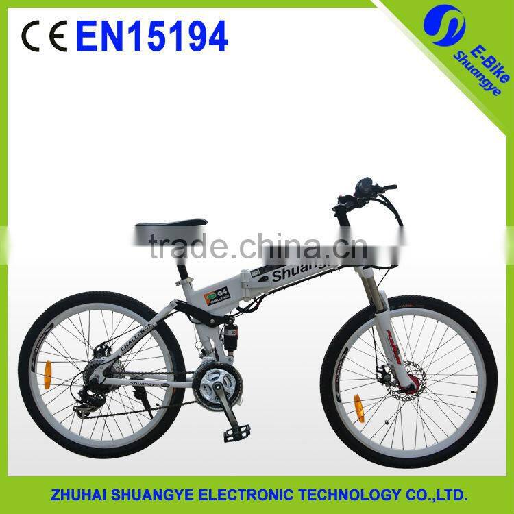 2015 factory new 26" 36V folding mountain electric bike engine