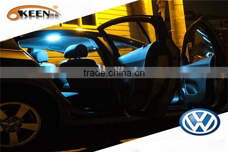 5050 LED Auto Lamp 12V Roof Interior Dome Light LED Reading Lights For VW CC SAGITAR MAGOTAN Car Vehicle