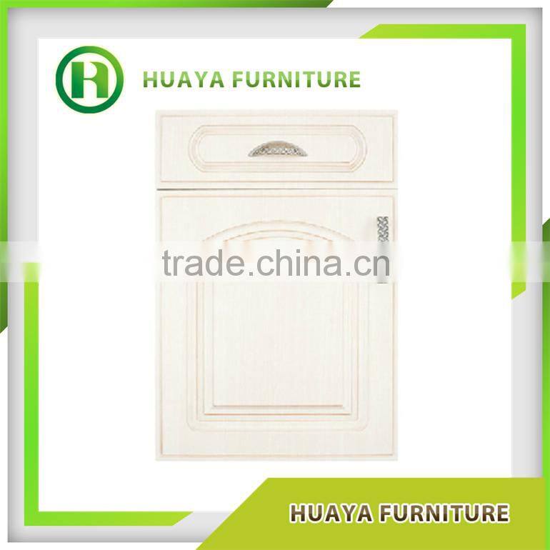 Interior Decoration mdf interior white gloss pvc mdf kitchen cabinet doors