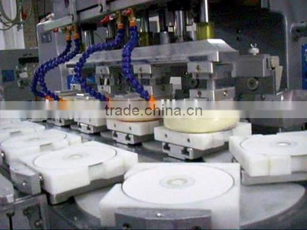 4 Color Pad Printing Machine with conveyer for Knob