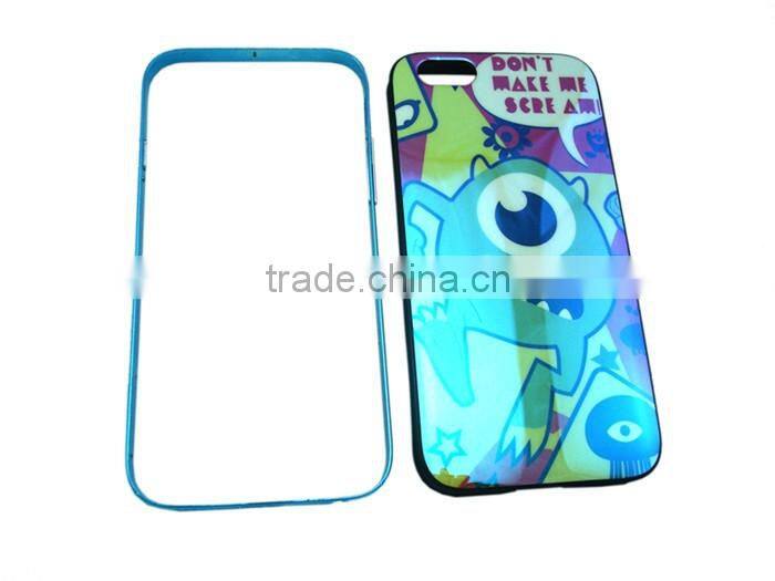 Custom color plating surface tpu phone case for iPhone 6s colourful mobile phone cover for Apple/Samsung mobiles