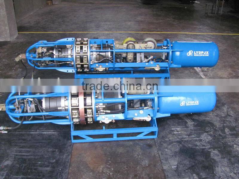 pipeline internal pneumatic line up clamps