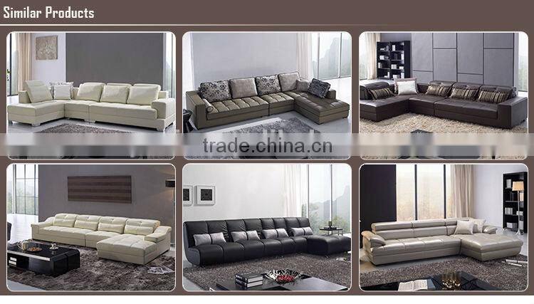guangzhou fair modern leather sofa,sectional leather sofa