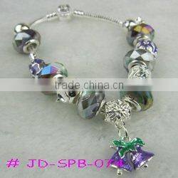 Fashionable hademade bangles crystal bracelet
