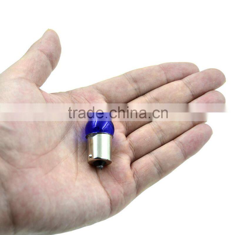 Easy install 10/5W 12V BA15S Blue Halogen Bulb Car Light Motorcycle Fog lights Turn Signal Lights