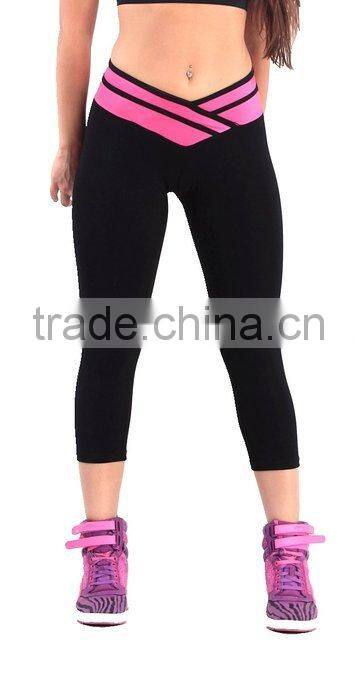 supplex/spandex womens fitness tight