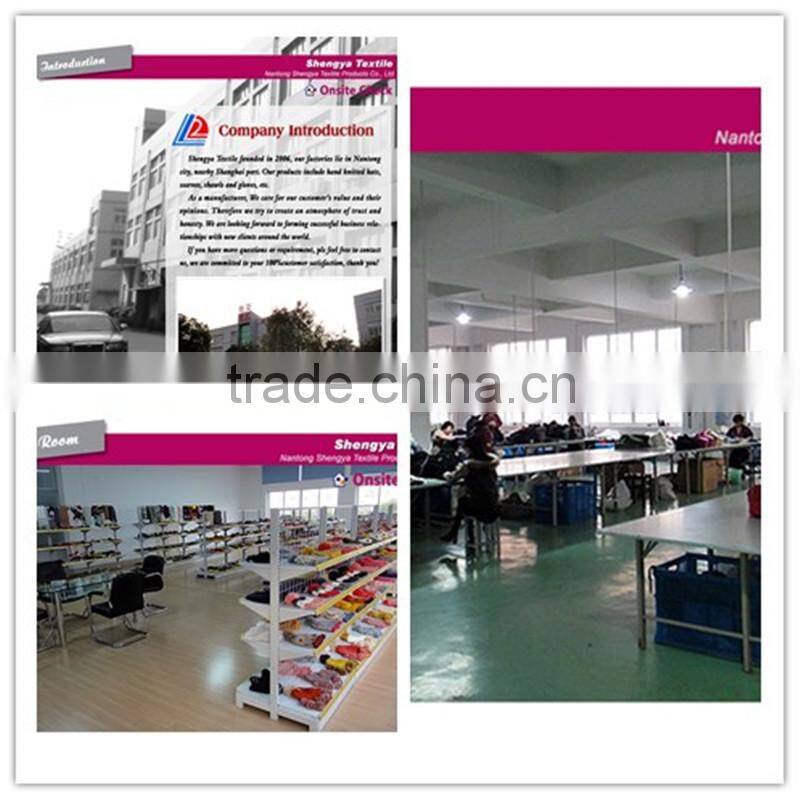 2015 new design winter warm Double pile thickening knitted men's glove