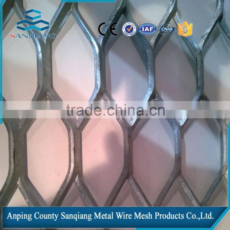 aluminum plate flattened expanded metal mesh