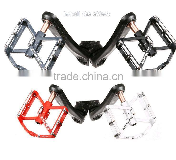 Aluminum alloy Colorful sealed bearing pedals for MTB and BMX