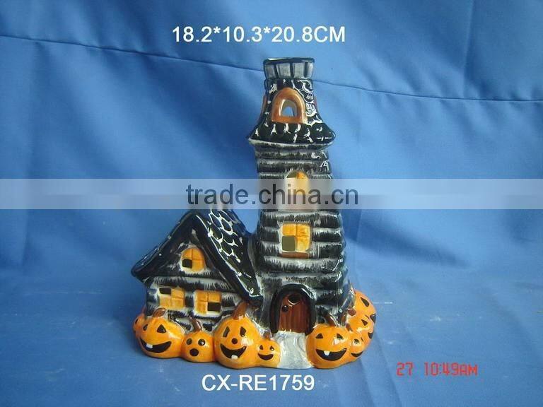 halloween ceramic candy plates