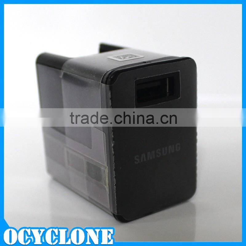 Portable EU Plug Cell Phone Travel Charger Adapter for Samsung Smart Phone
