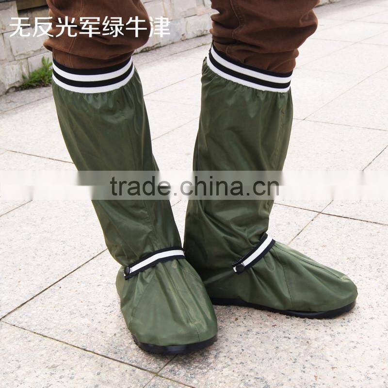 anti-skidding wateproof 190T oxford fabric shoes TPR