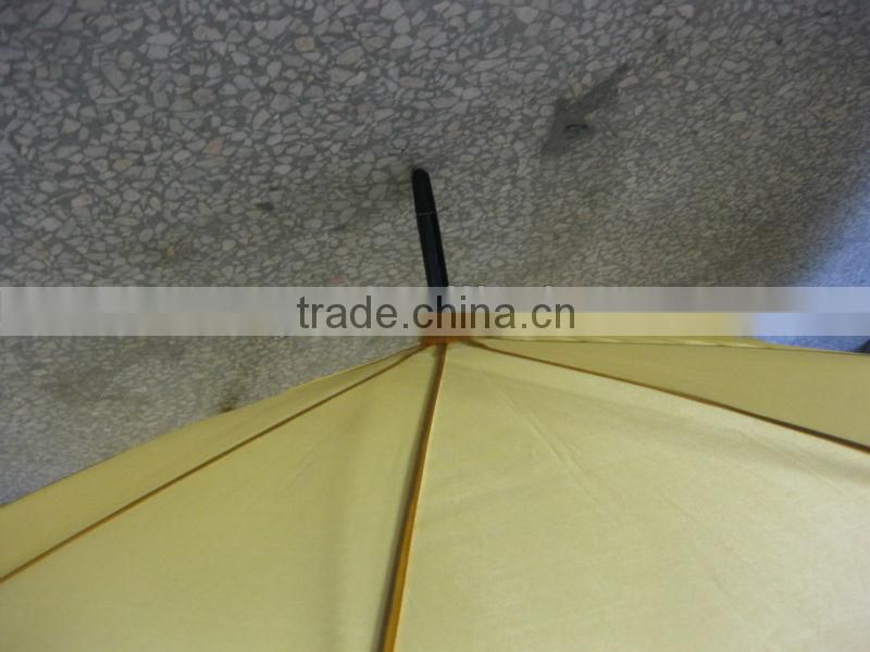 auto open 24"x8 metal frame straight umbrella