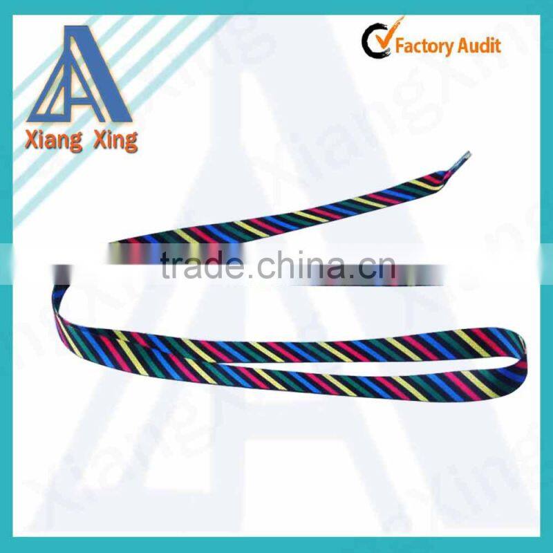 Factory direct sale custom print shoelace manufacturer, custom shoe laces