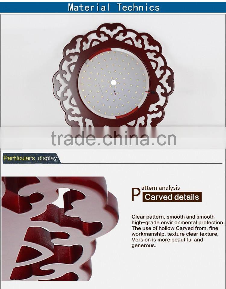 Vintage LED ceramic wood interior decoration led pendant hanging chandelier celling light home light company lights